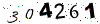 Enter the numbers you see on the box: 